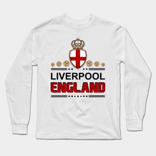 Liverpool England Long Sleeve T-Shirt